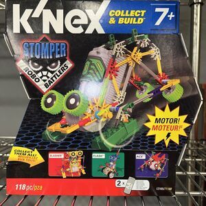 K’nex Collect & Build Stomper Motorized Robo Battlers 12165/ 71188 New